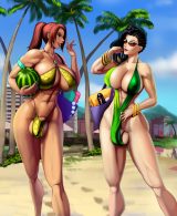 Brazilian Dickgirls (Laura and Christie) by AKA6
